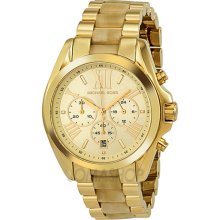 Michael Kors Bradshaw Chronograph Gold-Tone Ladies Watch MK5722