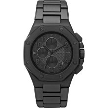 Michael Kors Knox Chronograph Black Ion-plated Mens Watch MK8198