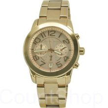 Michael Kors Mercer Mk5727 | Chronograph | Rose Gold Dial | 41.5mm | 100m |