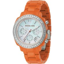 Michael Kors Orange Chronograph Ladies Watch MK5119