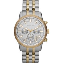 Michael Kors Scout Twotone Chronograph Mens Watch