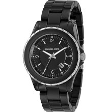 Michael Kors Women's Acrylic Black Dial Watch MK5248
