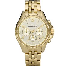 Michael Kors Women's Goldtone Yellow Dial Watch MK5347