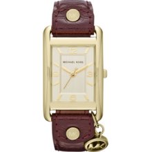 Michael Kors Womens Mk2263 Taylor Gold Dial Watch