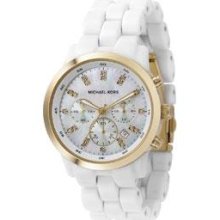 Michael Kors Women's White Hot White Dial Watch MK5218