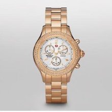 Michele Jetway Ladies Chronograph Swiss Quartz Watch MWW17A000012