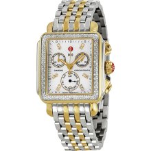 Michele MWW06P000108 Watch Deco Day Ladies - White MOP Dial