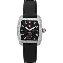 MICHELE Urban Mini Diamond Black Diamond Dial Black Patent Leather