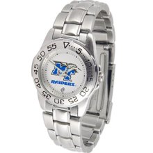 Middle Tennessee State MTSU Womens Steel Sports Watch