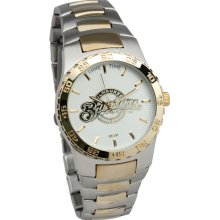 Milwaukee Brewers watches : Milwaukee Brewers Executive Stainless Steel Watch