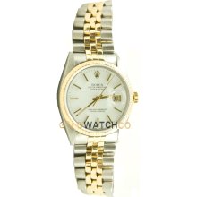 Mint Condition 16233 Mens Datejust White Stick Dial Used
