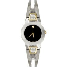 Movado 0604983 Watch Amorosa Ladies - Black Museum Dial