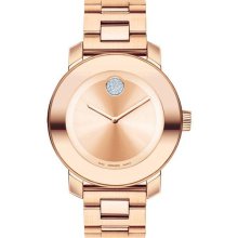 Movado Bold Mid-Size Crystal Watch