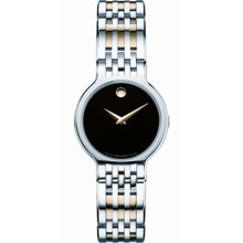 Movado Women's Esperanza Black Dial Watch 0606045