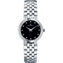 Movado Women's Faceto 0605586 Watch, Stainless Steel Case With Diamonds$2,995