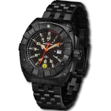 MTM Special Ops Mens Warrior Stainless Watch - Black Bracelet - Carbon Fiber Dial - MTM-WBSB
