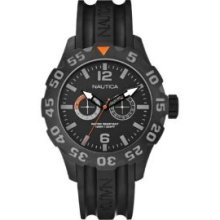 Nautica A17617g Unisex Orange Resin Case Watch