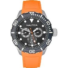 Nautica NSR 101 Multifunction Orange Unisex watch #N13646G