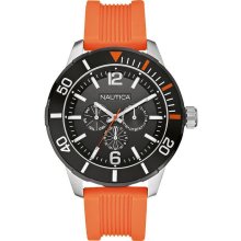 Nautica Orange Resin Mens Watch N14627G