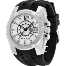 New POLICE Radical Rubber Strap Mens Sports Watch PL12154JS/01
