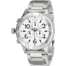 Nixon 42-20 Chrono Watch White, One Size