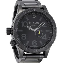 Nixon 51-30 Tide All Gunmetal/Black Mens Watch A057680