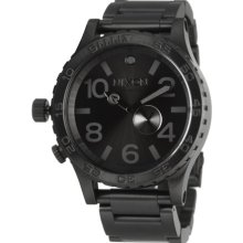 Nixon 51-30 Watch - Men's All Black, One Size