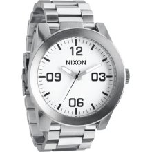 Nixon Corporal SS - White