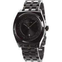 Nixon Monopoly Watch All Black/Black Crystal, One Size