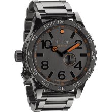 Nixon 'The 51-30' Bracelet Watch Steel Grey