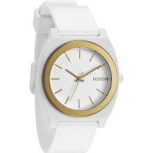 Nixon The Time Teller P Watch White/Gold Ano One Size For Men 20651415001