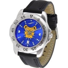 North Carolina A&T Aggies Men's Leather Band Sports Watch