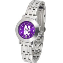 Northwestern Wildcats NWU Womens Modern Wrist Watch