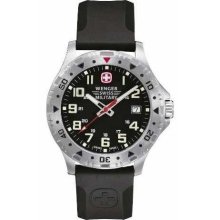 Off-Road Black Dial Rubber Strap Watch - 79307