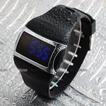 Ohsen Led Digital Quartz Sports Rubber Lady Men Watch