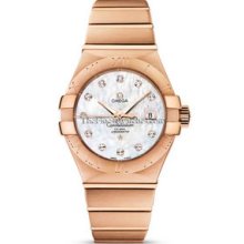 Omega Constellation Brushed Chronometer 31mm Watch 12350312055001
