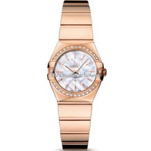 Omega Constellation Polished Quartz 24mm Ladies Watch 12355246055006