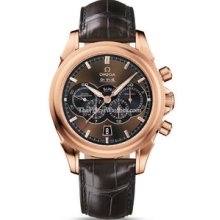 Omega De Ville 4 Counters Chrono Mens Watch 42253415213001