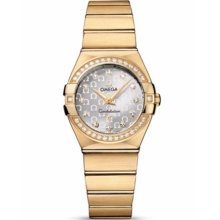 Omega Ladies' Constellation Brushed Quartz 123.55.27.60.52.002