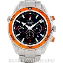 Omega Men's Planet Ocean Black Dial Watch 2218.50.00