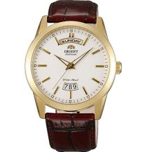 Orient Automatic Mens Day Date Water Resist Watch EV0S001W