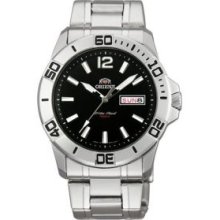 Orient Automatic Mens Divers Stainless Steel Watch CEM76003B