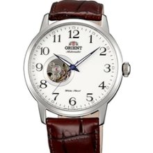 Orient Esteem 21-Jewel Automatic Watch with Leather Strap #FDB08005W