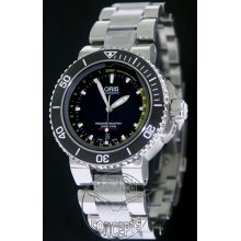 Oris Divers wrist watches: Aquis Builtin Depth Gauge 500m 01 733 7675