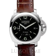 Panerai Contemporary Luminor Marina 1950 10 Days GMT 44MM Men's Stainless Steel Watch - PAM 00270