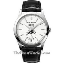 Patek Philippe Annual Calendar Moonphase White Gold Watch 5396G