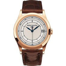 Patek Philippe Calatrava 18kt Rose Gold Mens Watch 5296R