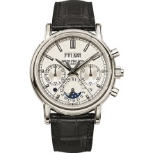 Patek Philippe Men's Grand Complications White Dial Watch 5204P-001
