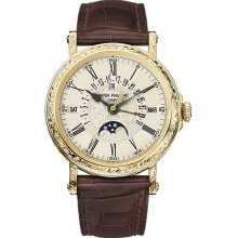 Patek Philippe Men's Grand Complications White Dial Watch 5160J-001