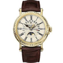 Patek Philippe Perpetual Calendar Yellow Gold Watch 5160J